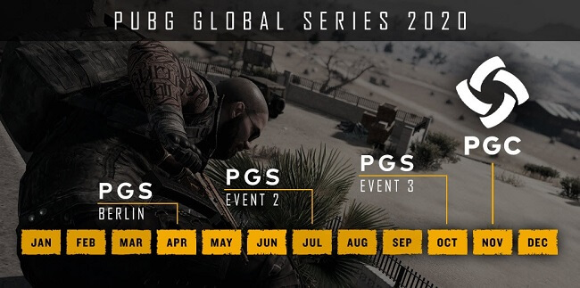 PUBG Global Series in 2020